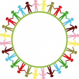 Kuva:Pixabay Piirroshahmot käsi kädessä