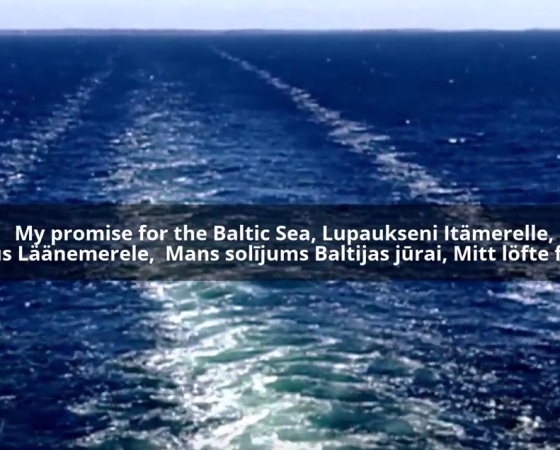 Lupaukseni Itämerelle -vloggauskisa