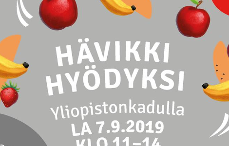 Hävikki hyödyksi -tapahtuma Turussa 7.9.