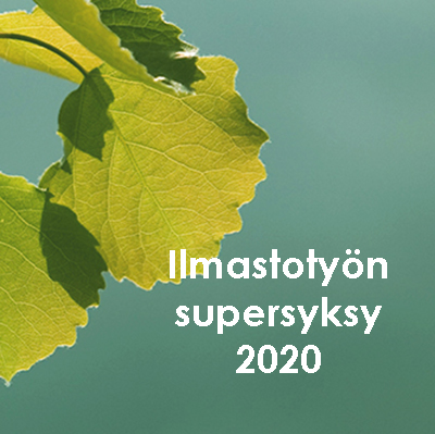 Varsinais-Suomen ilmastotyön supersyksy 2020 -aineisto