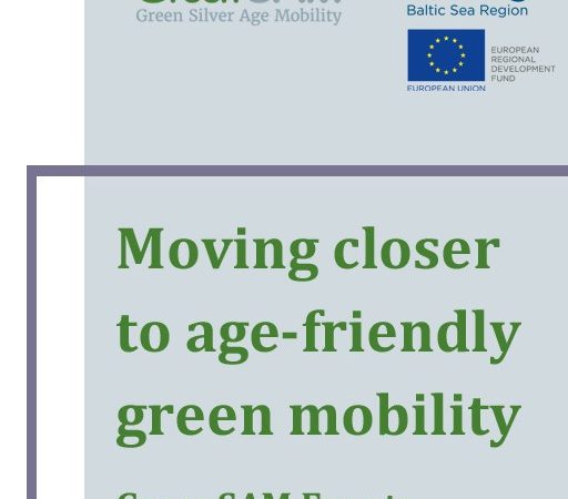 GreenSAM-hankkeen konferenssi ja seminaari – Moving closer to age-friendly green mobility 8.-9.9.2021