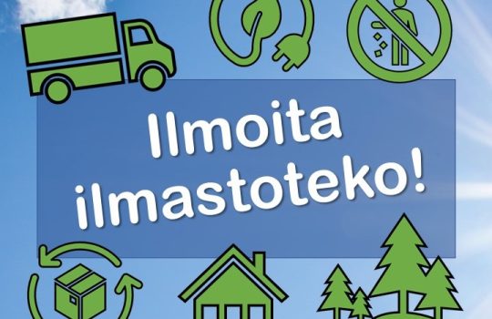 Ilmoita ilmastoteko!