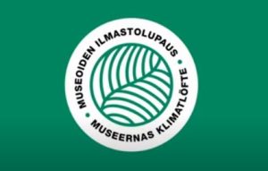 Museoiden ilmastolupaus -logo.