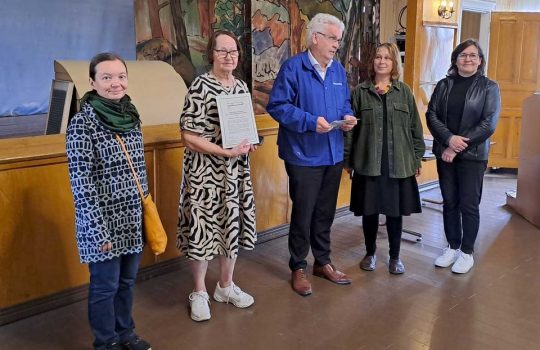 Kalannin Vahterus Oy sai kiitosta kulttuuriympäristön vaalimisesta