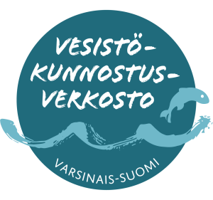 Vesistökunnostusverkoston logo.