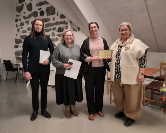 Varsinais-Suomen kulttuuriympäristöteko -palkinto luovutettiin Onni Touru -hankkeille