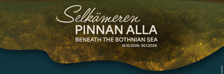 Selkämeren pinnan alla -näyttely Porissa 16.10.2026–30.1.2028
